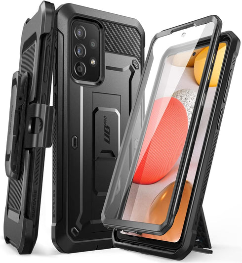 SUPCASE Unicorn Beetle Pro Case for Samsung Galaxy A53 5G, Heavy Duty Shockproof with Screen Protector, Black