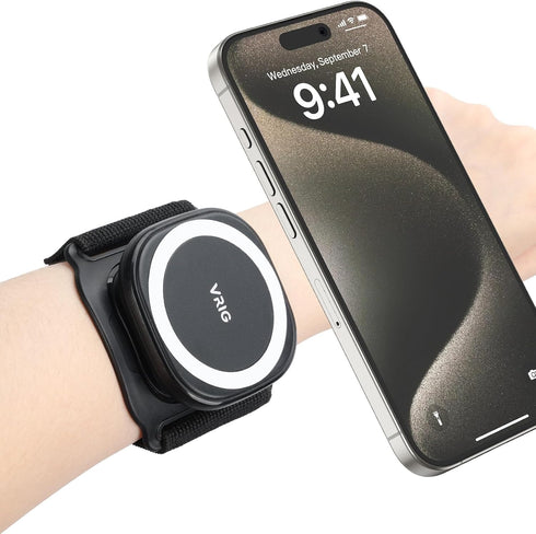VRIG Express VRIG 360 Rotatable Magnetic Wristband Phone Holder, Wristband Cell Phone Holder, Magnetic