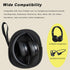 Headphone Storage Bag for Travel Carrying SBR Lightweight Headset Case for Foldable Over Ear Headphones/Neckband Earbuds Compatible with Sony, Skullcandy, Plantronics, Bose, Beats, JBL, Sennheiser
