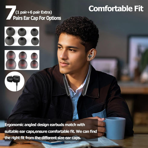 Neckband Bluetooth Headphones, 100 Hours Long Playtime Wireless Earphone, Around The Neck Wireless Earbuds, Waterproof