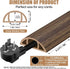 DBHXXMB-HH Hider,3.3FT Cavity:0.39"(W) 0.27"(H) Floor Cord Cover Self Adhesive Cord Cable Management, Extension Strip