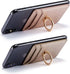 BIAJIYA Cell Phone Card Holder RFID Ring Stand Stick on Wallet for Back of Phone for iPhone, Android, All Smartphones