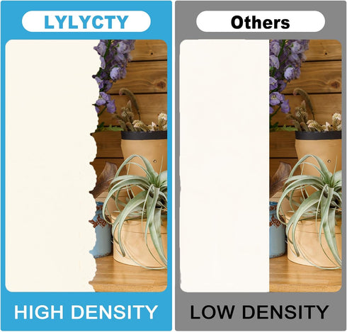 LYLYCTY 6X9 Ivory Backdrop for Photoshoot Professional Photo Backdrop Background Curtain for Product Photography