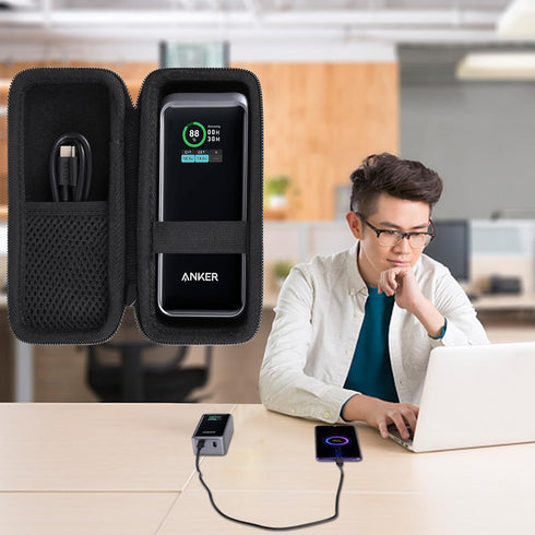 khanka Hard Travel Case Replacement for Anker Prime Power Bank, 12000mAh 130W/20000mAh, 200W