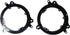 Aftermarket 6" to 6.75" Speaker Adapter Bracket (Pair) 82-8148 for Lexus Toyota Scion, Comparable to Metra