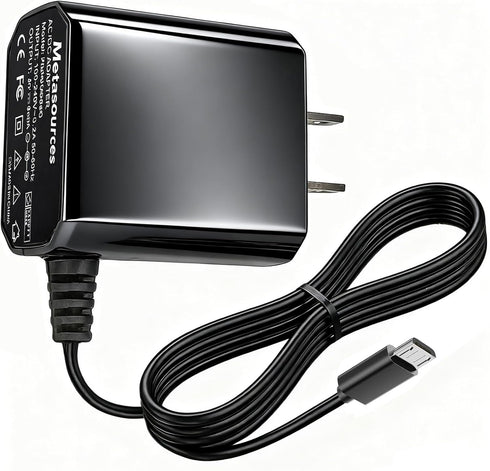 Metasources 5V E36 MB08 MP3 Micro USB AC/DC Adapter Compatible with Aiworth Portable Digital Lossless Music Player