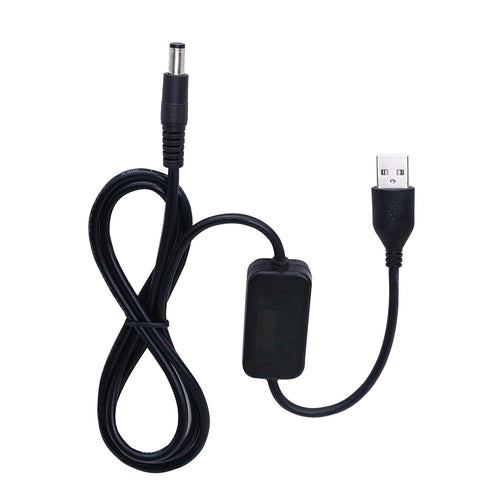 SinLoon 3.28ft USB 5V to DC 12V Converter - Step Up Voltage Converter Power Cable for Camera, Desk Lamp, Speakers