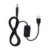 SinLoon 3.28ft USB 5V to DC 12V Converter - Step Up Voltage Converter Power Cable for Camera, Desk Lamp, Speakers