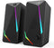 Redragon GS510 RGB Desktop Speakers, 2.0 Channel PC Speaker with 4 LED Backlight Modes, Enhanced Bass, USB Powered