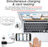 SUNTRSI 4 1 SD/Micro SD Card Reader for iPhone/ipad/Android/Mac/Computer/Camera,Portable Memory Card Reader in Micro SD