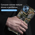 Camo Case for Apple iPhone 13 with Kickstand, Rugged Outdoor Military Grade Shockproof Phone Case, Camouflage Army Green
