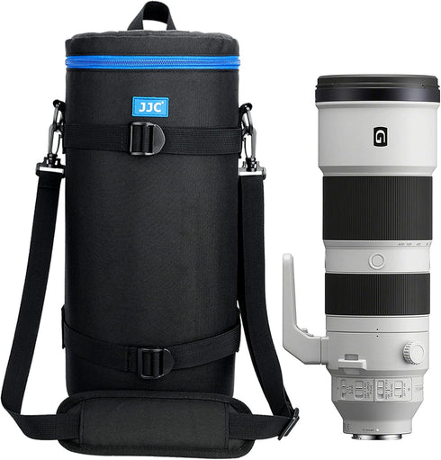 Extra Large Thick Camera Lens Pouch Case for Nikon 180-600mm/600mm F6.3 & Sony 200-600mm Zoom Lens, Fits Lenses Below