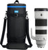Extra Large Thick Camera Lens Pouch Case for Nikon 180-600mm/600mm F6.3 & Sony 200-600mm Zoom Lens, Fits Lenses Below
