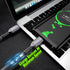Basesailor 6.6ft USB C to Type C 100W Cable 2-Pack, Fast PD Charger for iPhone 15 Max, MacBook, iPad Pro, Samsung
