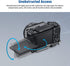 NEEWER ZV-E10 Camera Cage with Silicone Grip, 1/4" Threads, ARRI Holes, Arca Type QR Base, Compatible with DJI Gimbals