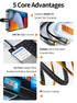 USB C to USB C 3.1 Gen 2 Cable 3.3FT 20Gbps Data Transfer 8K@60Hz Video Output for iPhone 15, MacBooks, iPad