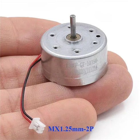 UJEHKUQ 1PCS DC1.5-6V RF-300-10390 Metal Miniature Fan Motor Audio Equipment Toy Game Machine Robot Measuring Device