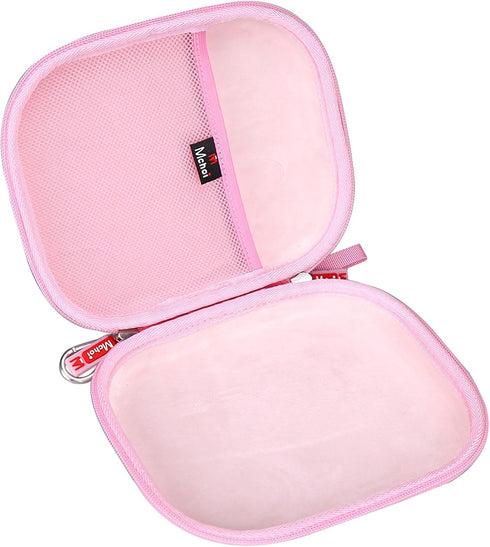 Mchoi Hard Case Suitable for JBL Tune 500BT / 510BT On-Ear Wireless Bluetooth Headphone, Waterproof Shockproof Headphone Carrying Protective Cas, Pink, Case Only