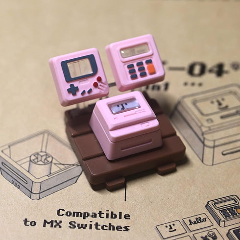 Custom Light Transmission Keycaps for Classic Retro Mechanical Backlit Keyboard, Suitable for Most MX Switches RGB PC