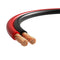 Cables Direct Online 25FT 14AWG Speaker Cable, 2 Conductors (14/2) CL3 Rated CCA (Copper Clad Aluminum) Black and Red