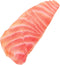 KOMBIUDA Simulated Salmon Slice Fake Food Model Lifelike Salmon Prop for Kitchen