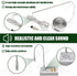 Retekess TW103 Window Speaker, Window Intercom with Independent Volume Control and Recording Function