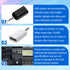 Qulkws 2 3.5mm MP3 Pcs AUX to USB Adapter AUX to Audio Adapter USB A Female to Male Audio Converter Jack Plug for USB