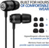 LUDOS Clamor 2 PRO USB C Headphones: Magnetic earbuds for iPhone 15 Pro Max, Samsung Galaxy S23 Ultra, iPad. 5-Year
