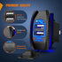 Nilight Dual USB Charger 4.2A Rocker Switch Style USB Charger 12V/24V Fast Charge Socket Waterproof Quick Charger for