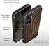 Carveit 17 Magnetic Wooden Case for iPhone Case, Wood Artisan Engraved & Black Soft TPU Shockproof Cover, Compatible