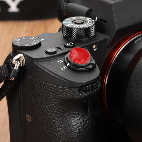 4 Pack 12mm PATIKIL Camera Shutter Button, Concave Surface Shutter Release Buttons Pure Copper Camera Button for Nikon