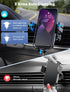 Wireless Car Charger, MOKPR Auto-Clamping 15W/10W/7.5W Fast Charging Air Vent Mount for iPhone 15/14/13/12/11