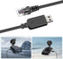 Radar Detector Cable, USB to RJ11 Plug Replacement Power Line for Uniden Escort Beltronics Radar Detector, 9.84 ft
