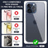 Beeyoka 3 Pack Screen Protector for iPhone 15 Pro Max, Front and Back Anti-Fingerprint Camera Protector for iPhone 15