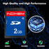 Sinobright 5 Pack 2GB 4 2G INDMEM SD Card Class Flash Memory Card SLC Stanard Secure Digital Cards