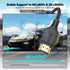 4K 6FT 3-Pack(Tri-Color), 18Gbps 2.0 4K@60Hz 2K@240Hz, HDR10, Dolby, 2.2 PS5, HDMI Cable High Speed HDMI Cable
