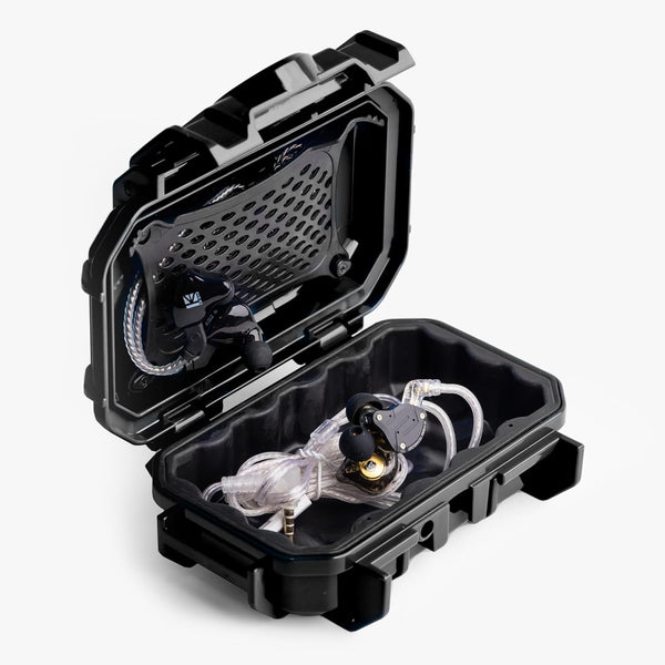 Evergreen In Ear Monitor Protective Cases for IEM, Waterproof USA Made for KZ ZS10/ZS10 Pro/ZSN/AS10/AS16