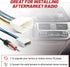 1998-2005 1998-2002 2005-2006 RED WOLF Radio Wire Harness w/Antenna Adapter for Select Honda Civic Accord, Acura MDX