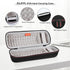 EVA Hard Case for JBL Flip 6 Flip 5, Waterproof Portable Bluetooth Speaker Storage Bag, Fits USB Cable and Charge