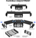 2 Simple Trending Desk Organizers and Accessories, Dual Monitor Stand Riser with Drawer and Pen Holder, Shelf for Top