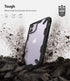 Ringke Fusion-X Compatible iPhone 11 Case, Edge Protection Design, Scrape Resistant Case Cover, Black
