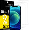 NEW'C 3 Pack Screen Protector for iPhone 12/12 Pro (6.1"), Tempered Glass, Case Friendly, Anti Scratch, Bubble Free,