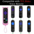 Gavyqier 2Pack 4K+ 2021 4K 2021 Remote Case for Roku | TCL | Hisense - Silicone Universal Protective Controller Sleeve