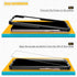 UniqueMe 2+3 Pack Tempered Glass & Camera Lens Protector for Samsung Galaxy S21 5G - Easy Install, 9H Hardness.