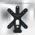 HumanCentric VESA Mount for Acer Monitors SA241Y bi, SA271 bi, SB241Y Abi, R242Y Ayi, VESA 75x75 or 100x100
