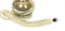 Bone Designer Cords Silk Lamp Cord Cover, 9 ft Long, 100% Real Silk