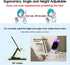 Aiwode 360° Rotating Cell Phone Stand, Desk Phone Holder, Portable Cellphone Cradle, Foldable Phone Stand for iPhone