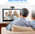 Yunseity 1440P 360 2 Webcam with Microphone, HD USB Computer Web Camera with Rotation, Auto Light Correction Mics