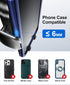 Beeasy Wireless Car Charger, 15W Qi Fast Charging Auto Clamping Cell Phone Holder Mount for iPhone 15 14 13 12 Pro Max