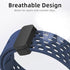 TOZO S3 Smart Watch Bands, Breathable Soft Silicone Sport Band with Magnetic Butterfly Closure Replacement Straps